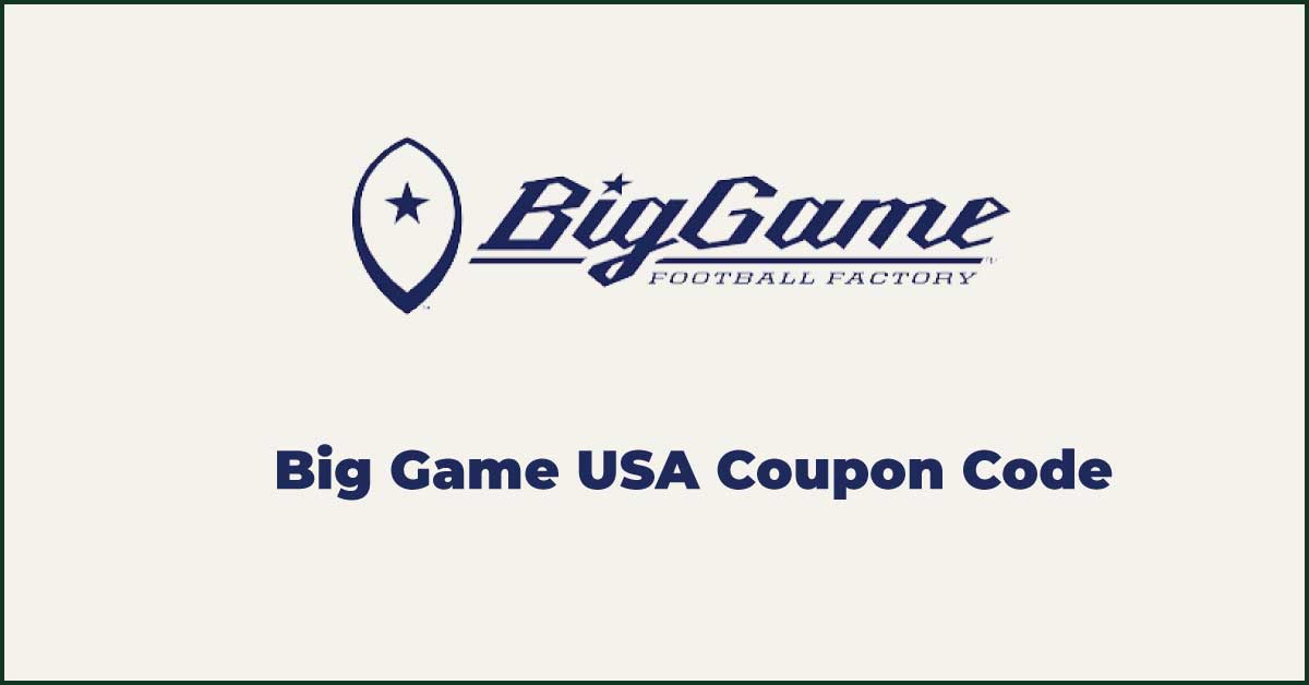 Big Game USA Coupon Code