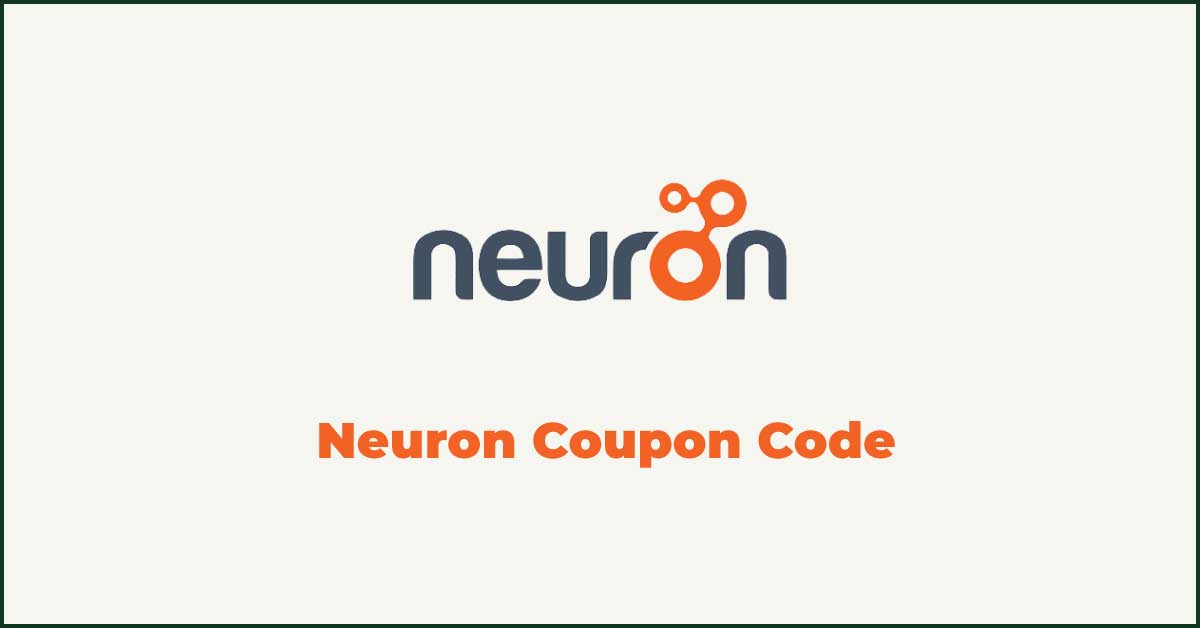 Neuron Coupon Code