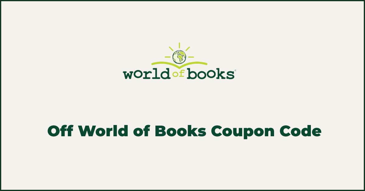 Off World of Books Coupon Code